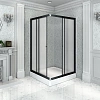 Душевой уголок Radomir Дрим 100 1-09-6-0-0-1191 квадратный, стекла матовые, профиль черный Душевой уголок Radomir Дрим 100 1-09-6-0-0-1191 квадратный, стекла матовые, профиль черный