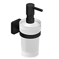 Дозатор жидкого мыла Kludi VELA S 2597639 черный матовый Дозатор жидкого мыла Kludi VELA S 2597639 черный матовый