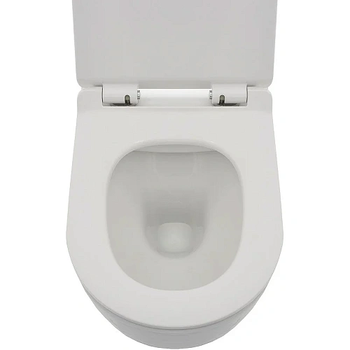 Унитаз подвесной AQUAme AQM2010 сиденье SoftClose, технология смыва Rimless QUIET, скрытый крепеж 52 Унитаз подвесной AQUAme AQM2010 сиденье SoftClose, технология смыва Rimless QUIET, скрытый крепеж 52