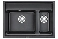 Кухонная мойка Granula KS-7302, ЧЁРНЫЙ кухонная мойка, кварц 730х510 Кухонная мойка Granula KS-7302, ЧЁРНЫЙ кухонная мойка, кварц 730х510