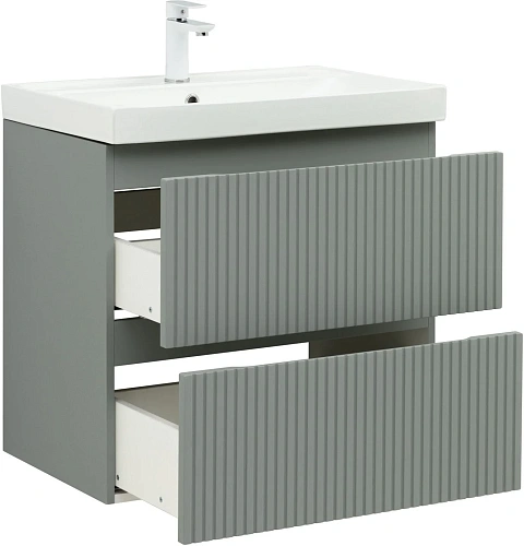 Тумба под раковину Aquanet Джейн Flat 70 мисти грин 00335433 подвесная Тумба под раковину Aquanet Джейн Flat 70 мисти грин 00335433 подвесная