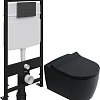 Комплект Унитаз подвесной STWORKI Ноттвиль SETK3104-2616 безободковый, с микролифтом, черный + Систе 587747 Комплект Унитаз подвесной STWORKI Ноттвиль SETK3104-2616 безободковый, с микролифтом, черный + Систе 587747