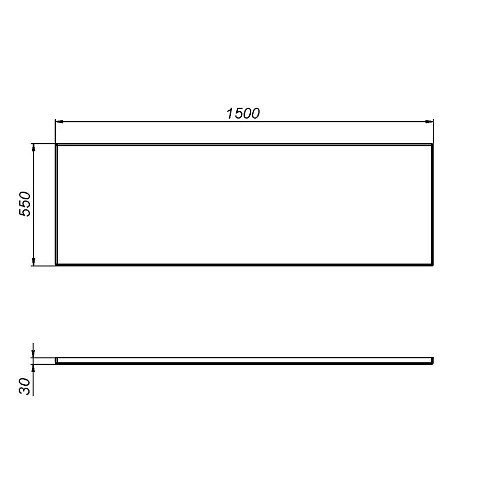 Экран для ванны фронтальный AM.PM Sense W76A-150-070W-P А0 150х70 Экран для ванны фронтальный AM.PM Sense W76A-150-070W-P А0 150х70