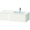 Картинка анонса товара «тумба под раковину duravit happy d.2 plus hp4952r2222 подвесная 130 см белая»