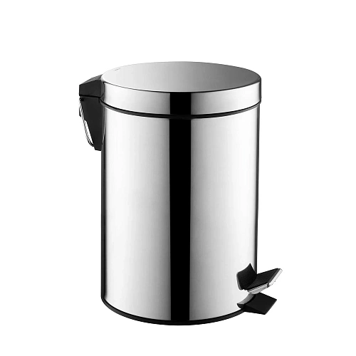 Ведро для мусора Aquatek AQ4991CR хром полированный Ведро для мусора Aquatek AQ4991CR хром полированный