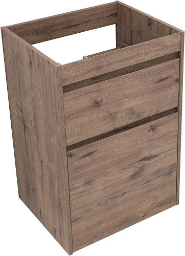 Тумба под раковину Aquanet Токио 58 дуб веллингтон напольная 2 ящика 00333648 напольная Тумба под раковину Aquanet Токио 58 дуб веллингтон напольная 2 ящика 00333648 напольная