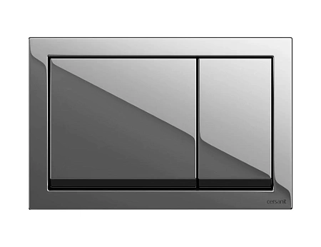 Клавиша смыва Cersanit ENTER, хром блестящая (BU-ENT/Cg) Клавиша смыва Cersanit ENTER, хром блестящая (BU-ENT/Cg)