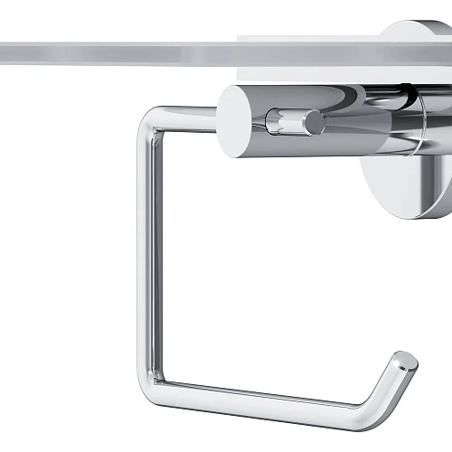 Держатель туалетной бумаги AM.PM X-Joy A85A341500 с полкой, хром Держатель туалетной бумаги AM.PM X-Joy A85A341500 с полкой, хром