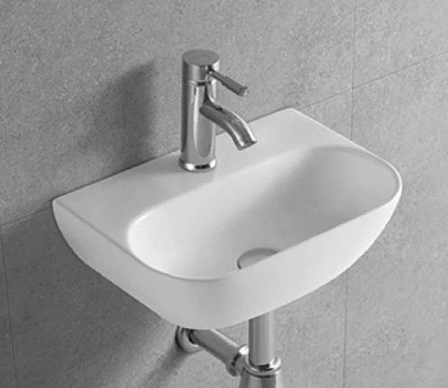 Раковина CeramaLux 78401 накладная/подвесная, белый Раковина CeramaLux 78401 накладная/подвесная, белый