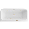 Акриловая ванна EXCELLENT Arana 180x85 SOFT золото WAEX.ARA18.SOFT.GL