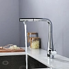 Смеситель для кухни AQUAme Cucina AQM9902CR с выдвижным изливом, хром Смеситель для кухни AQUAme Cucina AQM9902CR с выдвижным изливом, хром