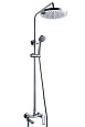 Детальная картинка товара «душевая система bravat opal c f6125183cp-a1-rus для ванны круглой формы, покрытие: хром»