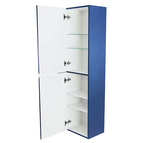 Шкаф-пенал CEZARES DUET-1500-2A-SC-SPF-P Sapfiro 400x280 подвесной Шкаф-пенал CEZARES DUET-1500-2A-SC-SPF-P Sapfiro 400x280 подвесной