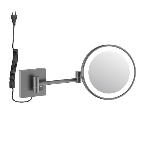 Зеркало косметическое Timo Luiro 18474/18 с подсветкой, черное золото Зеркало косметическое Timo Luiro 18474/18 с подсветкой, черное золото