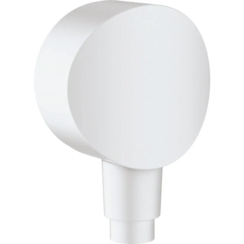 Шланговое подключение Hansgrohe Fixfit S 26453700, матовый белый Шланговое подключение Hansgrohe Fixfit S 26453700, матовый белый
