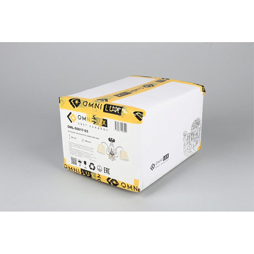 Люстра потолочная Omnilux Cardillo OML-56617-03 Люстра потолочная Omnilux Cardillo OML-56617-03