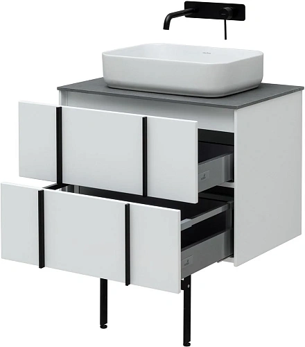 Тумба под раковину Allen Brau Reality 70 1.32004.WM белый матовый Тумба под раковину Allen Brau Reality 70 1.32004.WM белый матовый