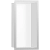 Настенный короб Hansgrohe XtraStoris Individual, с дизайнерской рамой, 30х15х10 см 56096800, шлифова Настенный короб Hansgrohe XtraStoris Individual, с дизайнерской рамой, 30х15х10 см 56096800, шлифова