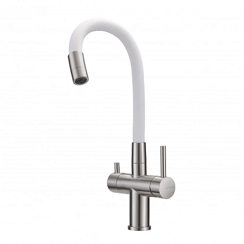 Смеситель для кухни Milacio Ultra 560 (MCU.560.SSW) под фильтр, нержавеющая сталь Смеситель для кухни Milacio Ultra 560 (MCU.560.SSW) под фильтр, нержавеющая сталь