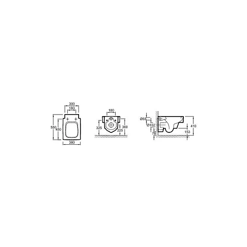 Комплект с инсталляцией Jacob Delafon Terrace с микролифтом EDA102-00+E70019-00+E29025-NF+E29027-CP Комплект с инсталляцией Jacob Delafon Terrace с микролифтом EDA102-00+E70019-00+E29025-NF+E29027-CP