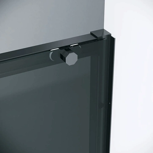 Душевая дверь GROSSMAN Style 100.K33.05.110.21.10 (110x195) черный матовый, стекло тонированное Душевая дверь GROSSMAN Style 100.K33.05.110.21.10 (110x195) черный матовый, стекло тонированное