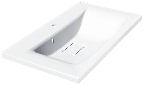 Раковина Vincea VCB-3M800W из искуственного камня, цвет белый Раковина Vincea VCB-3M800W из искуственного камня, цвет белый