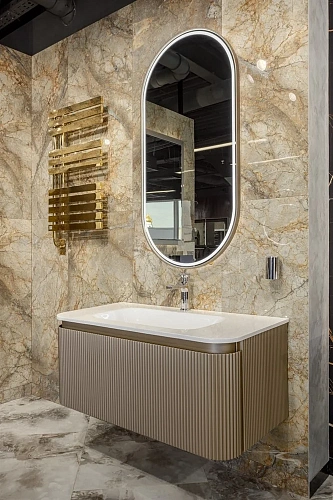 Тумба с раковиной Armadi Art OVALE 100 см DELMAR OV1110100-100 DELMAR Тумба с раковиной Armadi Art OVALE 100 см DELMAR OV1110100-100 DELMAR