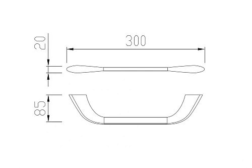 Полотенцедержатель ABBER Nord AA1551B черный матовый Полотенцедержатель ABBER Nord AA1551B черный матовый