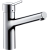 Смеситель для кухни Hansgrohe Talis M52 170, Eco, 1jet 32857000, хром
