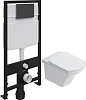 Комплект Унитаз подвесной STWORKI Хальмстад SETK2804-0606-001-1-6000 с микролифтом + Система инсталл 560226 Комплект Унитаз подвесной STWORKI Хальмстад SETK2804-0606-001-1-6000 с микролифтом + Система инсталл 560226