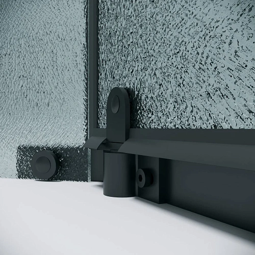 Душевой уголок GROSSMAN Pragma 302.K33.03.9090.21.02 (90x90x195) трапеция,распашн,черн.матов,стекло шиншилла Душевой уголок GROSSMAN Pragma 302.K33.03.9090.21.02 (90x90x195) трапеция,распашн,черн.матов,стекло шиншилла