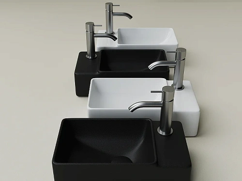 Раковина Ceramica Nova ELEMENT CN5046MB черный матовый подвесная Раковина Ceramica Nova ELEMENT CN5046MB черный матовый подвесная