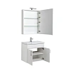Комплект мебели Aquanet Рондо 70 белый (2 дверцы, зеркало камерино) 00195702 Комплект мебели Aquanet Рондо 70 белый (2 дверцы, зеркало камерино) 00195702
