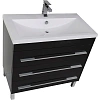Комплект мебели Aquanet Верона NEW 90 черный (напольный 3 ящика) 00230317 Комплект мебели Aquanet Верона NEW 90 черный (напольный 3 ящика) 00230317