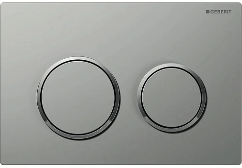 Клавиша смыва Geberit 115.085.KN.1 Omega 20 пластик, хром матовый Клавиша смыва Geberit 115.085.KN.1 Omega 20 пластик, хром матовый