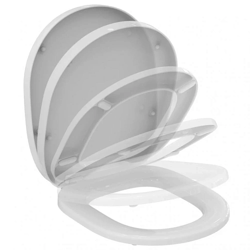 Комплект 4 в 1 Ideal Standard P211601 с подвесным унитазом CONNECT AquaBlade E047901, сидением E7127 Комплект 4 в 1 Ideal Standard P211601 с подвесным унитазом CONNECT AquaBlade E047901, сидением E7127