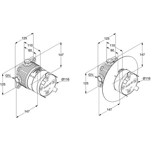 Душевая система Kludi AMEO 418310575 хром Душевая система Kludi AMEO 418310575 хром