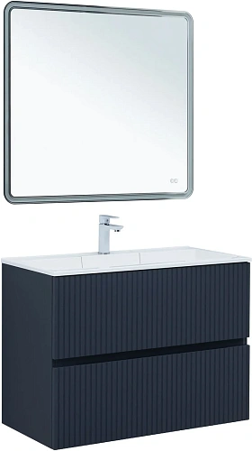 Тумба под раковину Aquanet Джейн 90 маренго 00313303 напольная/подвесная Тумба под раковину Aquanet Джейн 90 маренго 00313303 напольная/подвесная