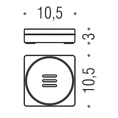 Мыльница Colombo MiniQ B5040.GM-RNE настольная, графит матовый/черная резина Мыльница Colombo MiniQ B5040.GM-RNE настольная, графит матовый/черная резина