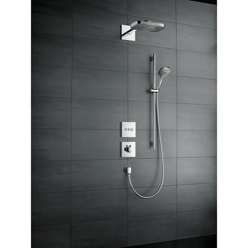Душевой гарнитур Hansgrohe Raindance Select E 120 3jet/Unica S Puro 26621400 Душевой гарнитур Hansgrohe Raindance Select E 120 3jet/Unica S Puro 26621400