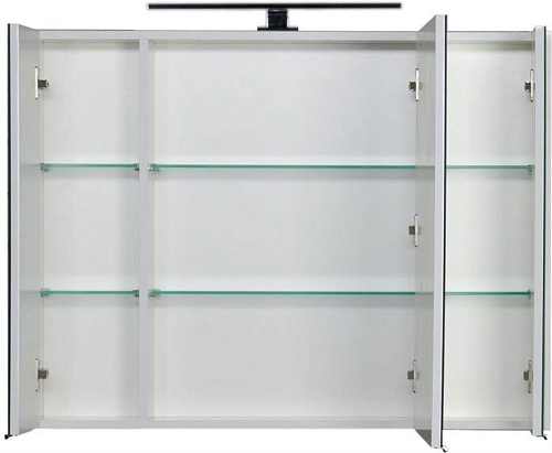 Зеркальный шкаф Aquanet Латина 100 белый 00179636 Зеркальный шкаф Aquanet Латина 100 белый 00179636