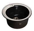 Кухонная мойка GranFest Rondo R-450 чер черный Кухонная мойка GranFest Rondo R-450 чер черный