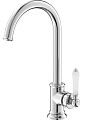 Смеситель для кухни Iddis Oxford OXFSBJ0i05, хром/белый Смеситель для кухни Iddis Oxford OXFSBJ0i05, хром/белый