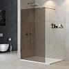 Душевая перегородка CEZARES LIBERTA-L-1-110-120-BR-Cr 110см стекло тонированное (бронза), профиль хром Душевая перегородка CEZARES LIBERTA-L-1-110-120-BR-Cr 110см стекло тонированное (бронза), профиль хром