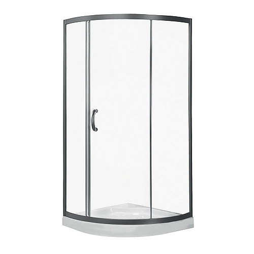 Душевой уголок AM.PM Bliss L W53G-315-090MT64 90x90 профиль матовый хром, стекло Душевой уголок AM.PM Bliss L W53G-315-090MT64 90x90 профиль матовый хром, стекло