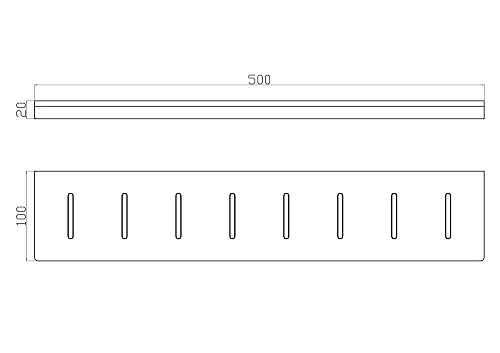 Полка Wonzon & Woghand глянцевое золото (WW-9127-LG) Полка Wonzon & Woghand глянцевое золото (WW-9127-LG)
