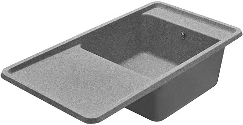 Кухонная мойка Aquaton Беллис 97 1A725132BS230 из литого мрамора, серый Кухонная мойка Aquaton Беллис 97 1A725132BS230 из литого мрамора, серый