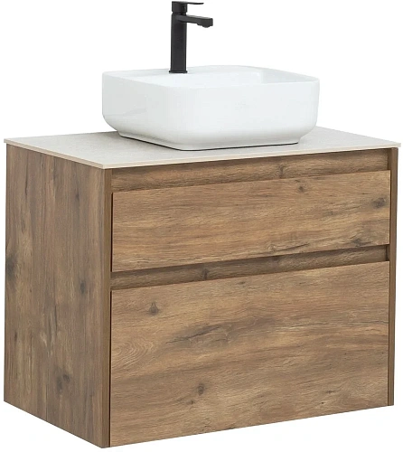 Тумба под раковину Aquanet Nova Lite 75 дуб рустикальный (2 ящика) 00249515 Тумба под раковину Aquanet Nova Lite 75 дуб рустикальный (2 ящика) 00249515