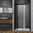 Душевая дверь Vincea Soft VDS-3SO130CLB, 1300, черный, стекло прозрачное Душевая дверь Vincea Soft VDS-3SO130CLB, 1300, черный, стекло прозрачное