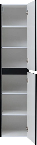 Шкаф-пенал Aquanet Вега 2.0 35 00343973 черный Шкаф-пенал Aquanet Вега 2.0 35 00343973 черный